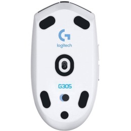 Logitech herní myš G305 LIGHTSPEED/ bezdrátová/ optická/ 6 tlačítek/ 12000dpi/ USB/ bílá