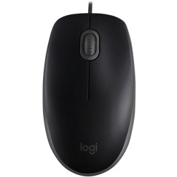 Logitech myš B110 Silent/ 3 tlačítka/ 1000dpi/ USB/ černá