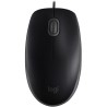 Mysz Logitech B110 Cicha/ 3 przyciski/ 1000dpi/ USB/ czarna