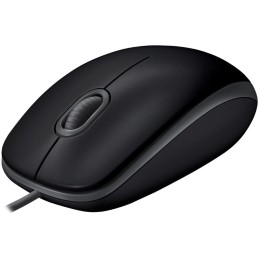Logitech myš B110 Silent/ 3 tlačítka/ 1000dpi/ USB/ černá