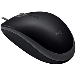 Logitech myš B110 Silent/ 3 tlačítka/ 1000dpi/ USB/ černá