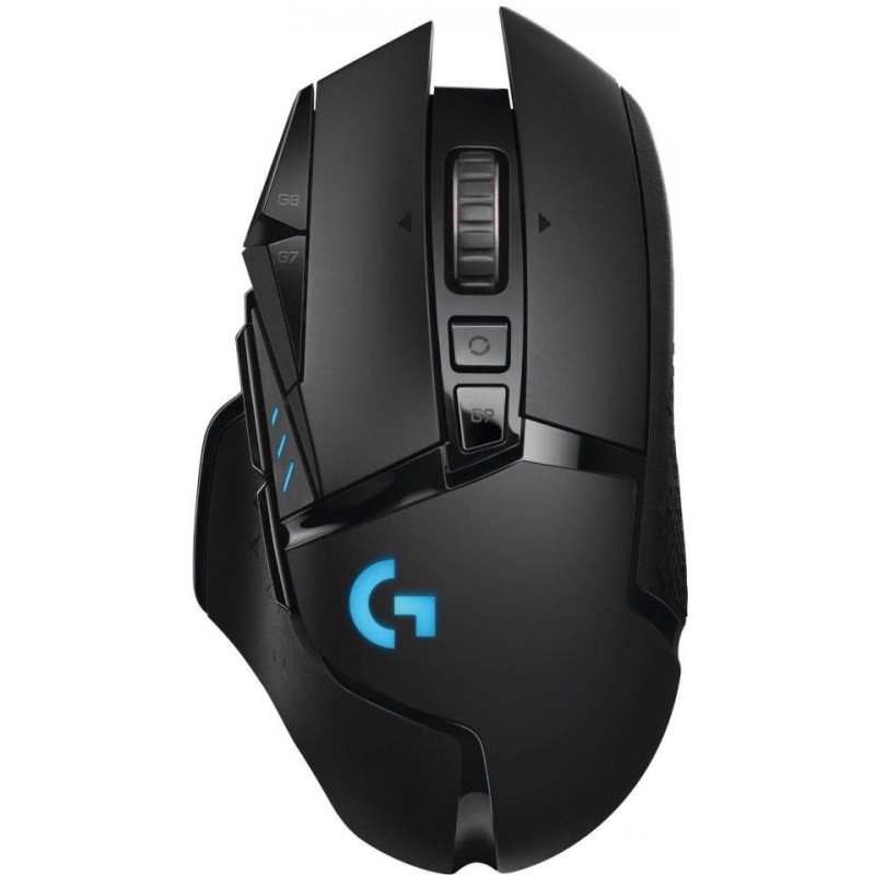 Logitech herní myš G502 LIGHTSPEED/ bezdrátová/ optická/ 11 tlačítek/ 16000dpi/ USB/ černá