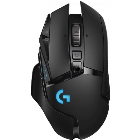 Logitech herní myš G502 LIGHTSPEED/ bezdrátová/ optická/ 11 tlačítek/ 16000dpi/ USB/ černá