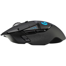 Logitech herní myš G502 LIGHTSPEED/ bezdrátová/ optická/ 11 tlačítek/ 16000dpi/ USB/ černá