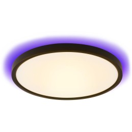 IMMAX NEO LITE TUDO SMART stropní svítidlo RGB podsvícení 60cm 65W s podporou BEACON, Wi-Fi, TUYA, černé