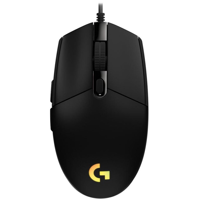Logitech herní myš G203 LIGHTSYNC/ optická/ 6 tlačítek/ 8000dpi/ USB/ černá