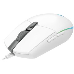 Logitech herní myš G203 LIGHTSYNC/ optická/ 6 tlačítek/ 8000dpi/ USB/ bílá