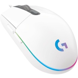 Logitech herní myš G102 LIGHTSYNC/ optická/ 6 tlačítek/ 8000dpi/ USB/ bílá