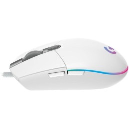 Logitech herní myš G102 LIGHTSYNC/ optická/ 6 tlačítek/ 8000dpi/ USB/ bílá