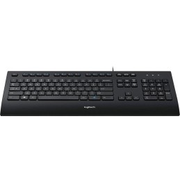 Logitech klávesnice Corded K280E/ USB/ US layout