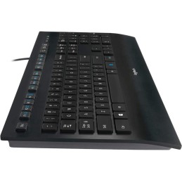 Logitech klávesnice Corded K280E/ USB/ US layout
