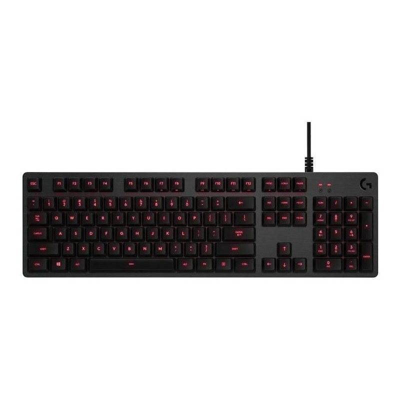 Logitech herní klávesnice G413/ mechanická/ Romer-G/ USB/ US layout/ Carbon