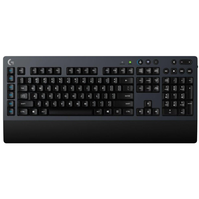 Logitech herní klávesnice G613 LIGHTSPEED/ mechanická/ bezdrátová/ ROMER-G/ USB/ US layout/ šedá
