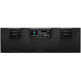 Logitech herní klávesnice G915 LIGHTSYNC RGB/ mechanická/ bezdrátová/ GL taktilní/ USB/ US layout/ Carbon