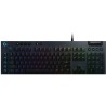 Logitech Gaming-Tastatur G815 LIGHTSYNC RGB/ mechanisch/ GL taktil/ USB/ US-Layout/ Carbon