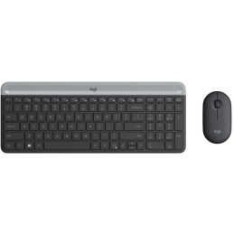 Logitech set klávesnice a myši MK470/ bezdrátový/ 2.4GHz/ USB přijímač/ CZ/ černý