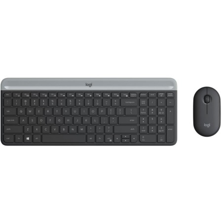 Logitech set klávesnice a myši MK470/ bezdrátový/ 2.4GHz/ USB přijímač/ CZ/ černý