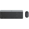 Zestaw klawiatura i mysz Logitech MK470/bezprzewodowy/2,4 GHz/odbiornik USB/CZ/czarny