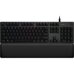Logitech herní klávesnice G513 LIGHTSYNC RGB/ mechanická/ GX Brown/ USB/ US layout/ Carbon