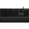 Logitech Gaming-Tastatur G513 LIGHTSYNC RGB/ mechanisch/ GX Brown/ USB/ US-Layout/ Carbon