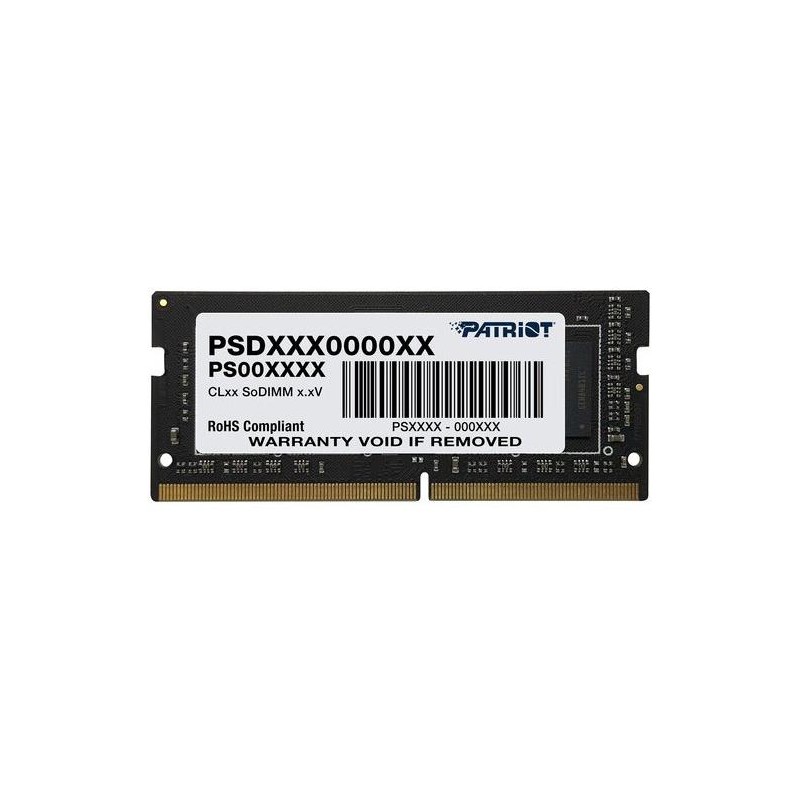 PATRIOT Signature 16GB DDR4 2666MHz / SO-DIMM / CL19 / 1,2V