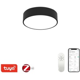 IMMAX NEO RONDATE SLIM SMART stropní svítidlo 25 x 7cm 18W Zigbee 3.0, TUYA, černé