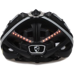 SAFE-TEC Chytrá Bluetooth helma/ Repro/ MIPS/ TYR3 Black-silver XL