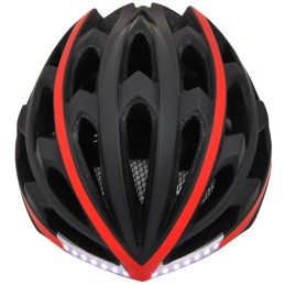 SAFE-TEC Chytrá helma/ TYR Black-Red S