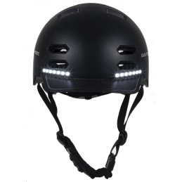 SAFE-TEC Chytrá Bluetooth helma/ SK8 Black L