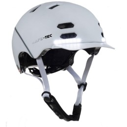 SAFE-TEC Chytrá Bluetooth helma/ SK8 White M