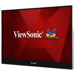 ViewSonic TD1655 - přenosný/ 15,6" Touch/ IPS/ 16:9/ 1920x1080/ 6,5ms/ 250cd/m2/ miniHDMI/ 2xUSB-C/ integ. stojan/ repro