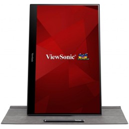 ViewSonic TD1655 - přenosný/ 15,6" Touch/ IPS/ 16:9/ 1920x1080/ 6,5ms/ 250cd/m2/ miniHDMI/ 2xUSB-C/ integ. stojan/ repro