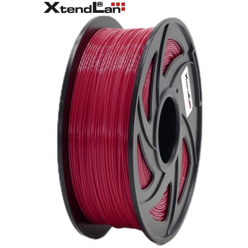 XtendLAN PLA filament 1,75mm červený 1kg