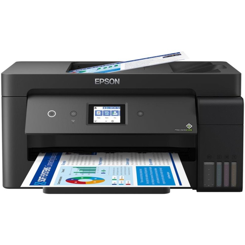 Epson L14150/ A3+/ MFZ/ ITS/ LCD/ 4 barvy/ Duplex/ ADF/ Fax/ Wi-Fi/ USB/ 5 let záruka po registraci