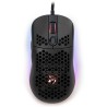 AROZZI Gaming-Maus FAVO Ultra Light Black / kabelgebunden / 16.000 dpi / USB / 7 Tasten / RGB / schwarz