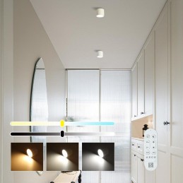 IMMAX NEO LITE RONDATES SMART stropní svítidlo 11,5cm 18W 1458lm, s podporou BEACON, Wi-Fi, TUYA, bílé