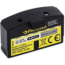 PATONA baterie pro sluchátka Sennheiser BA150/BA151/BA152 60mAh Ni-Mh 2,4V