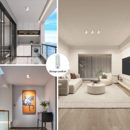 IMMAX NEO LITE RONDATES SMART stropní svítidlo 16,5cm 32W 2592lm s podporou BEACON, Wi-Fi, TUYA, bílé