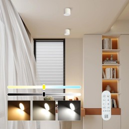 IMMAX NEO LITE RONDATES SMART stropní svítidlo 16,5cm 32W 2592lm s podporou BEACON, Wi-Fi, TUYA, bílé