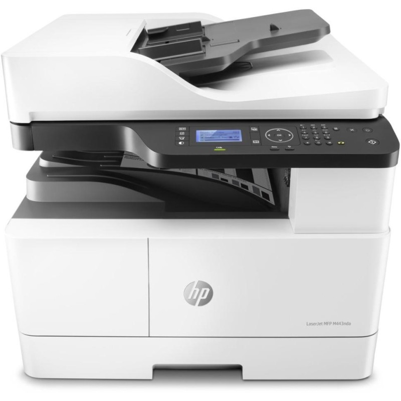 HP LaserJet MFP M443nda/ A4/A3/ 25/13ppm/ 1200x1200 dpi/ USB/ DADF/ LAN/ DUPLEX