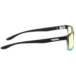 GUNNAR kancelářske/herní brýle CRUZ ONYX-TEAL * jantárová skla * BLF 65 * NATURAL focus