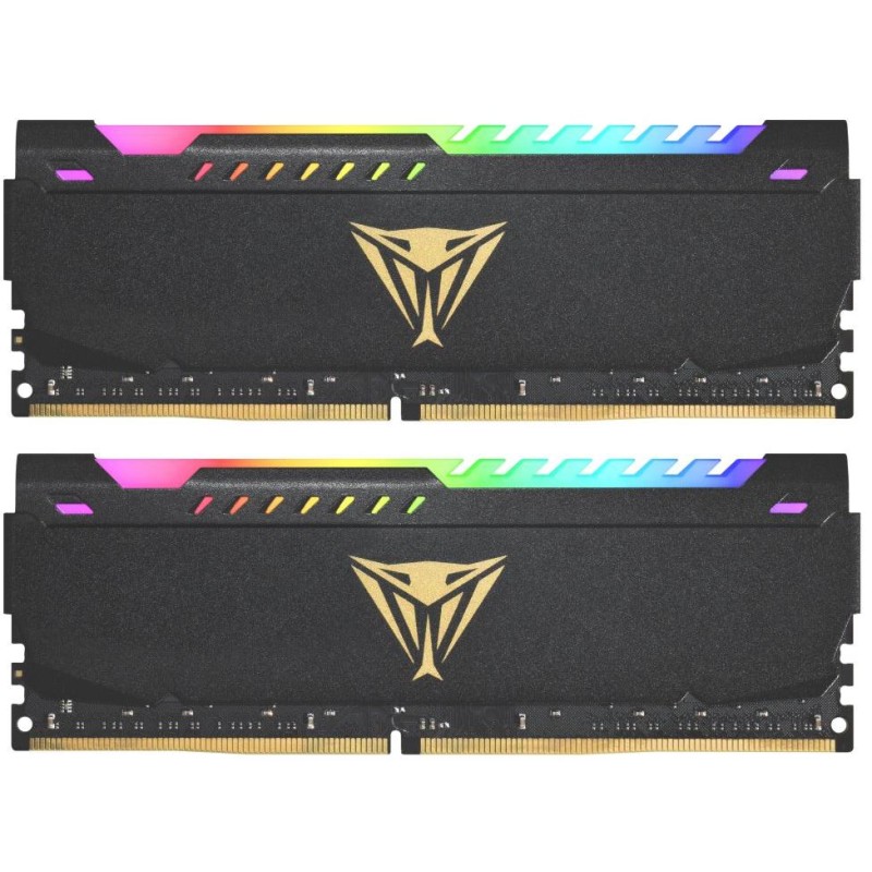 PATRIOT Viper Steel RGB 32GB DDR4 3200MHz / DIMM / CL18 / 1,35V / KIT 2x 16GB