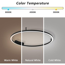 IMMAX NEO FINO SMART nástěnné + stropní svítidlo 80cm 55W 4285lm Zigbee 3,0 s DO, TUYA, černé