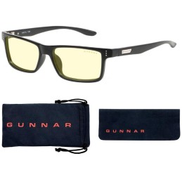 GUNNAR kancelářske/herní dioptrické brýle VERTEX READER ONYX * jantárová skla * BLF 65 * dioptrie +1.5