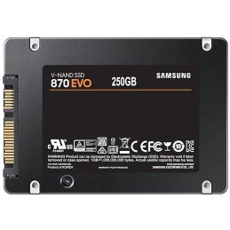 SAMSUNG 870 EVO 250GB SSD / 2,5" / SATA III / Interní