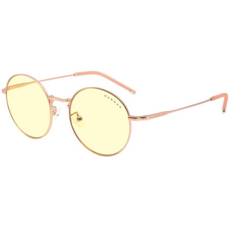 GUNNAR kancelářske/herní brýle ELLIPSE ROSE GOLD * jantárová skla * BLF 65 * GUNNAR focus