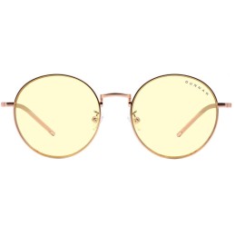 GUNNAR kancelářske/herní brýle ELLIPSE ROSE GOLD * jantárová skla * BLF 65 * GUNNAR focus