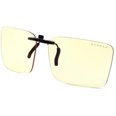 GUNNAR kancelářske/herní brýle CLIP-ON ONYX * jantárová skla * BLF 65 * NATURAL focus