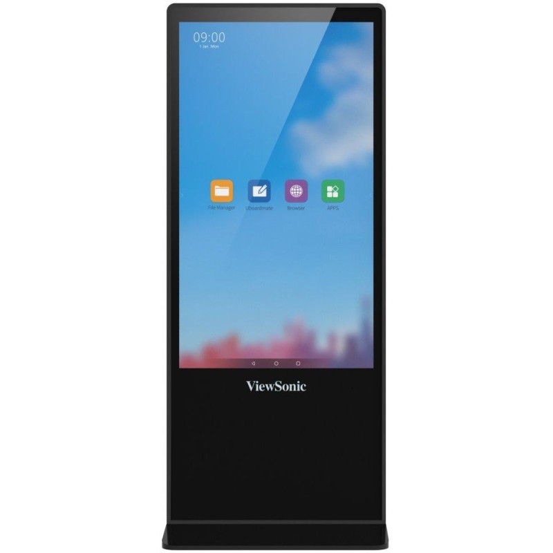 ViewSonic e-Poster EP5542T/ 55"/DLED/ IR 32 Touch/ 3840 x 2160/ 450cd/ DP / HDMI x 3 /VGA /RS232 in x 1 /USB x 3 /SPDIF/