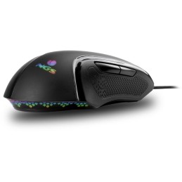 NGS myš GMX-125/ Drátová/ Herní/ 8 tlačítek/ 7200dpi/ LED podsvícení/ USB